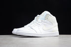 Air Jordan 1 Mid "Triple White"
