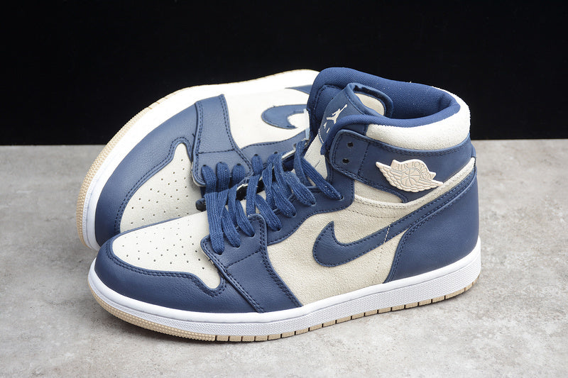 Air Jordan 1 High OG "Navy / Crema"