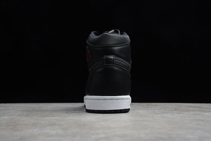 Air Jordan 1 Retro High OG "Black Satin Gym Red"