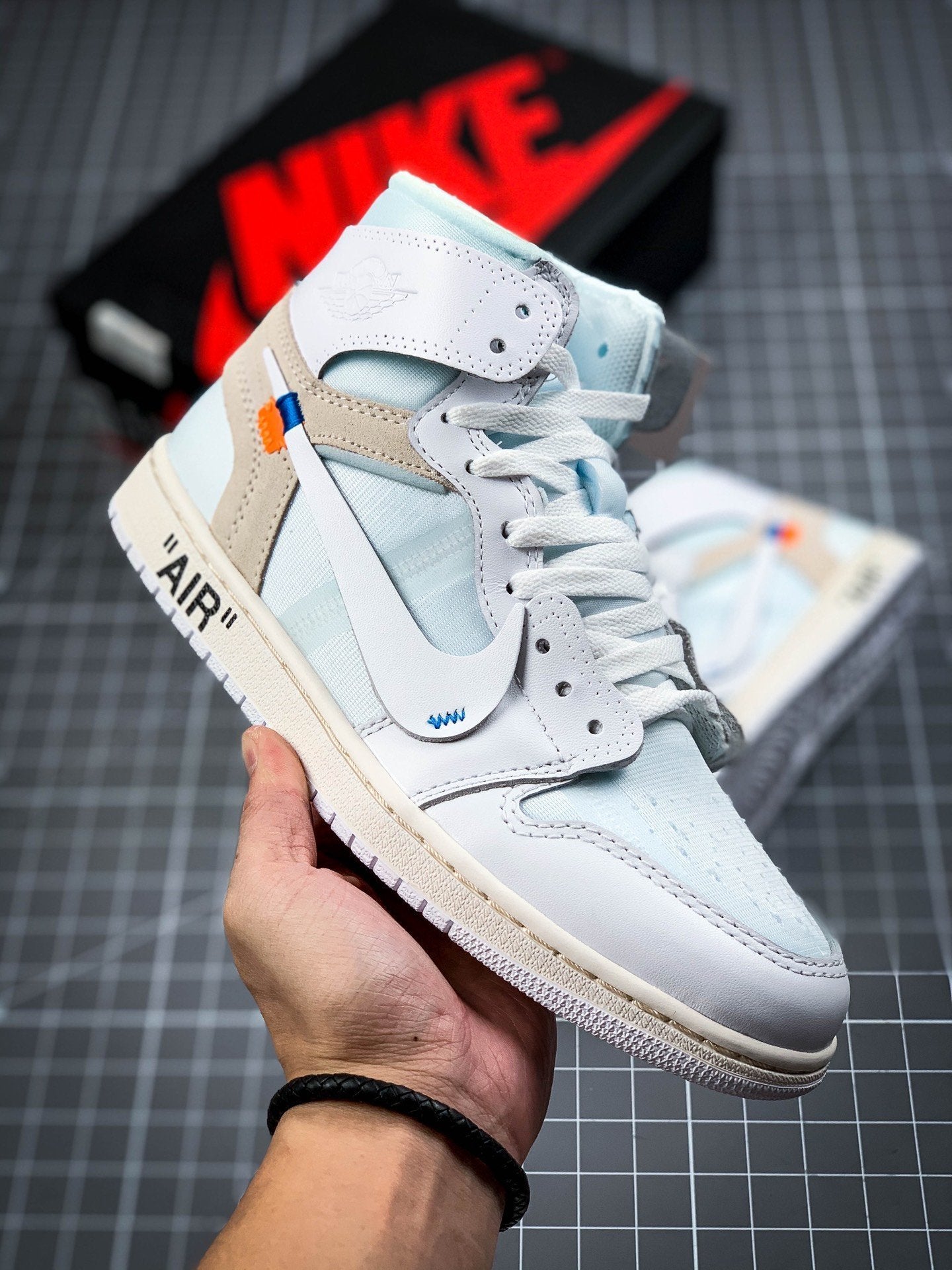 Air Jordan 1 High OG x Off-White "The Ten" White
