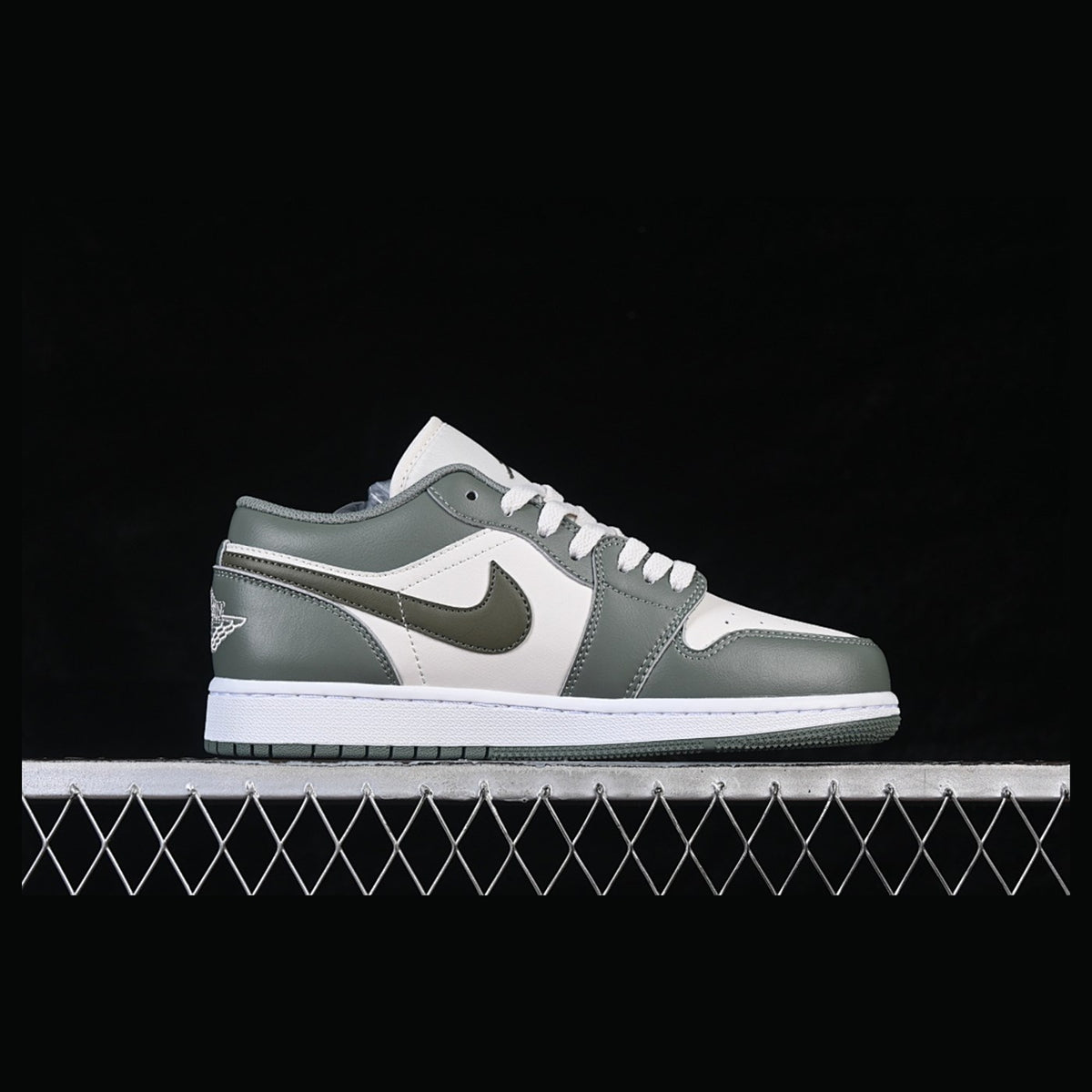 Air Jordan 1 Low White Green