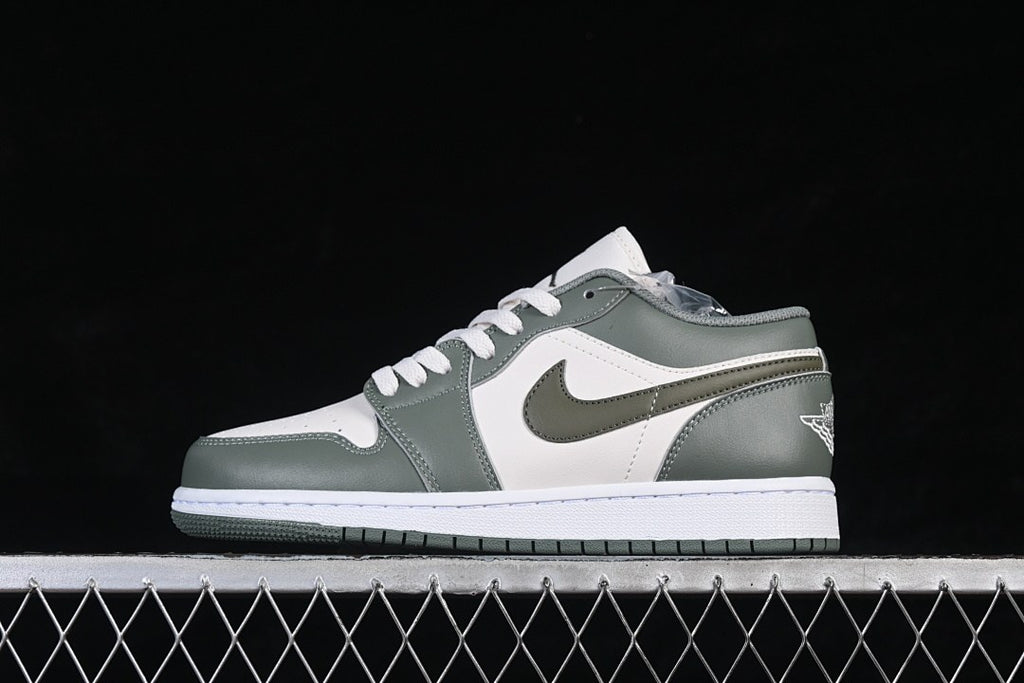 Air Jordan 1 Low White Green 2
