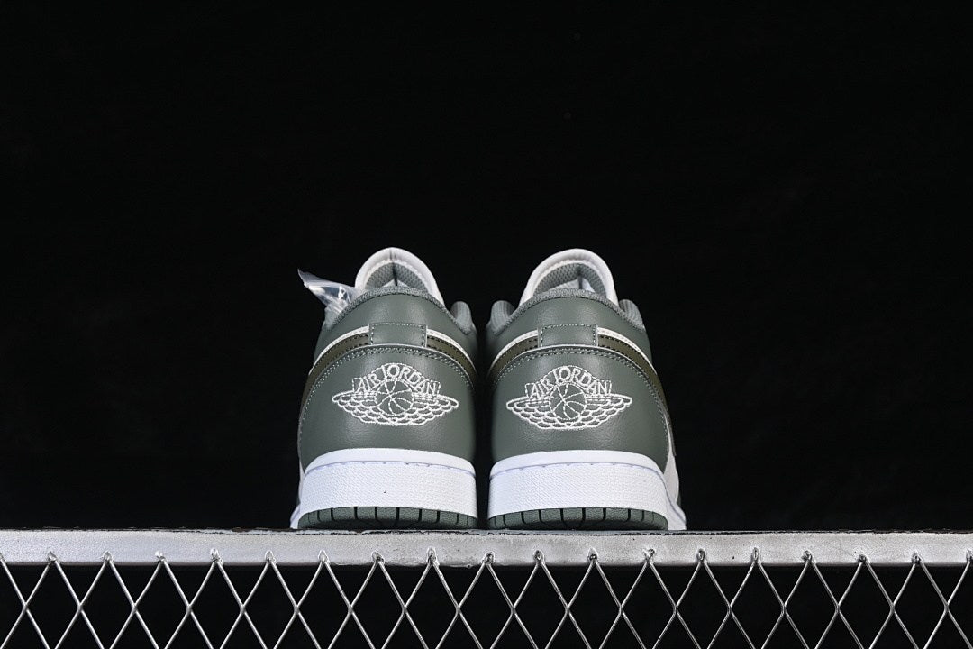 Air Jordan 1 Low White Green 5