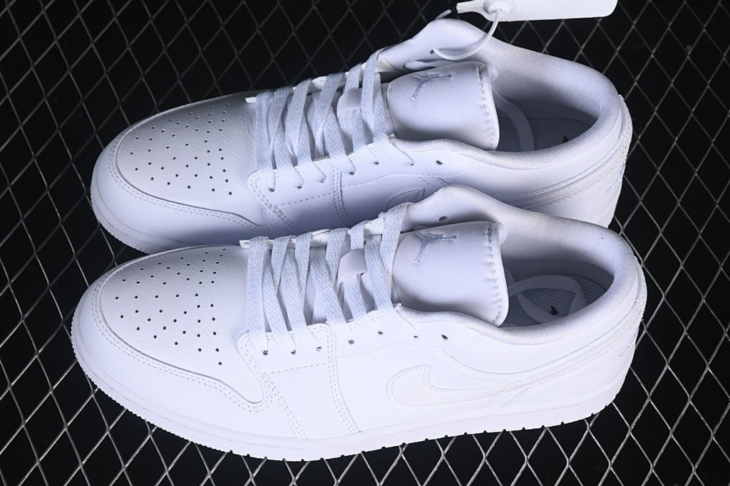 Air Jordan 1 Low Triple White 4