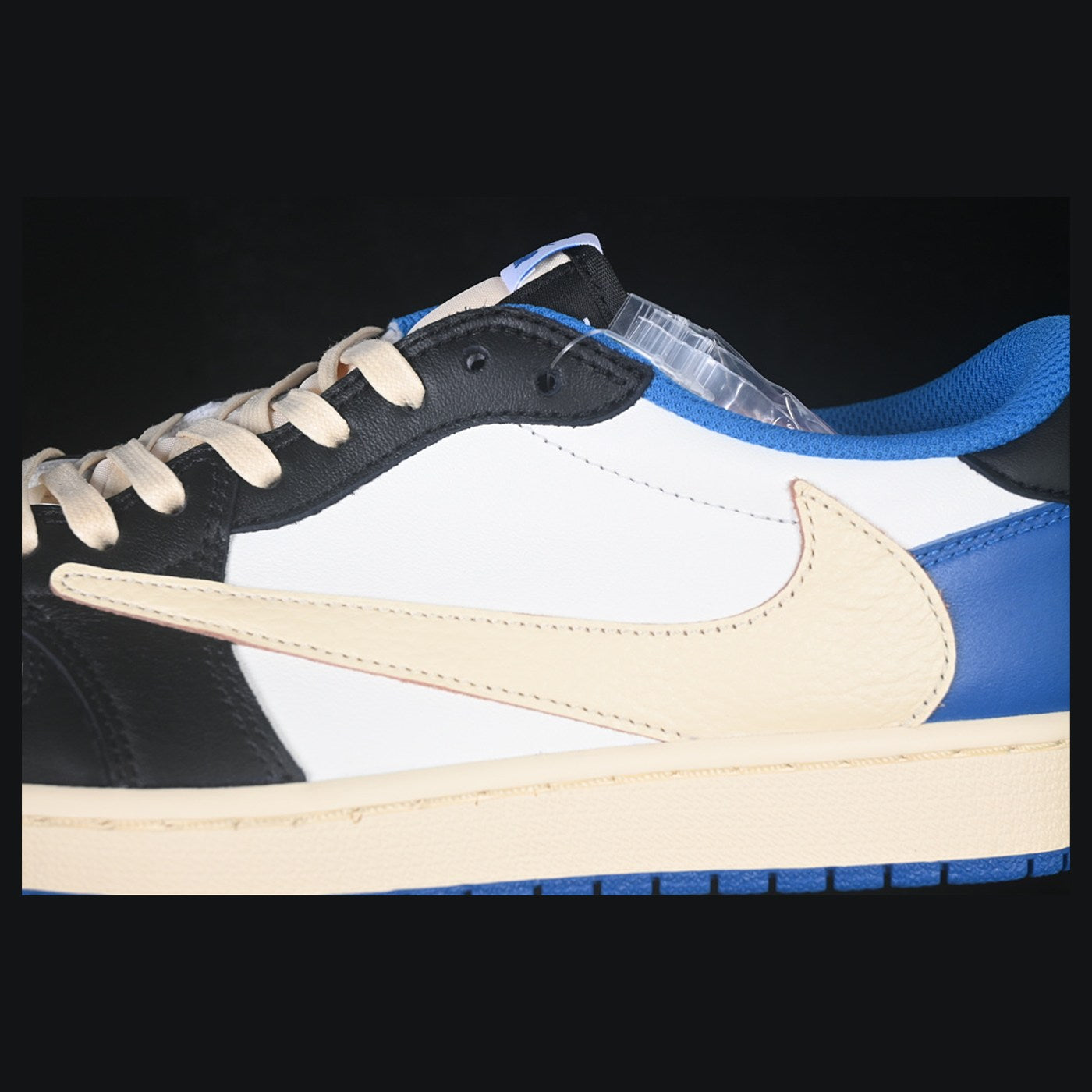 Air Jordan 1 Low SP Travis Scott Fragment Military Blue