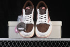 AJ1 Low TS Brown Pink 5