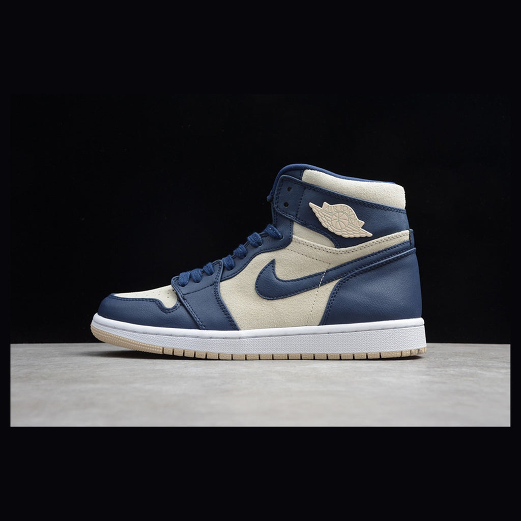Air Jordan 1 High OG Navy Crema