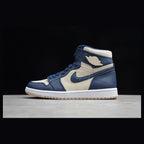Air Jordan 1 High OG Navy Crema