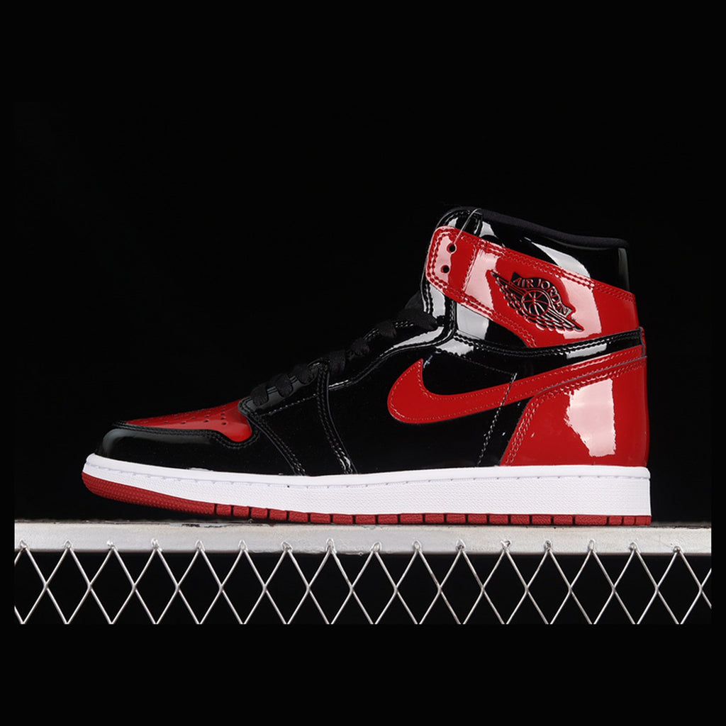 Air Jordan 1 Retro High OG Bred Patent